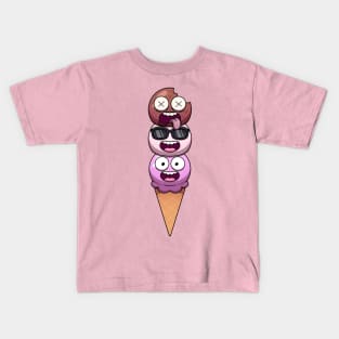 Funny Ice Cream Kids T-Shirt